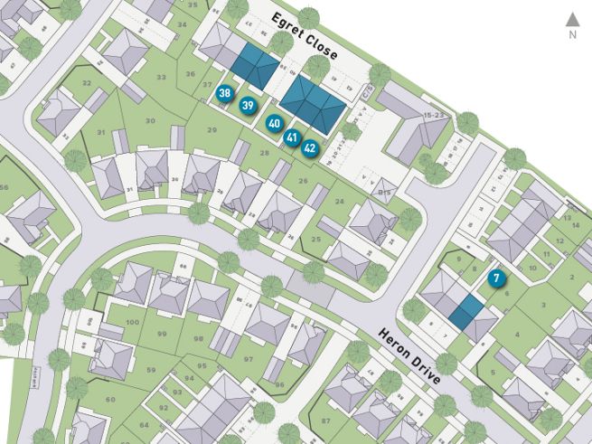 Site plan  - artist's impression subject to change
